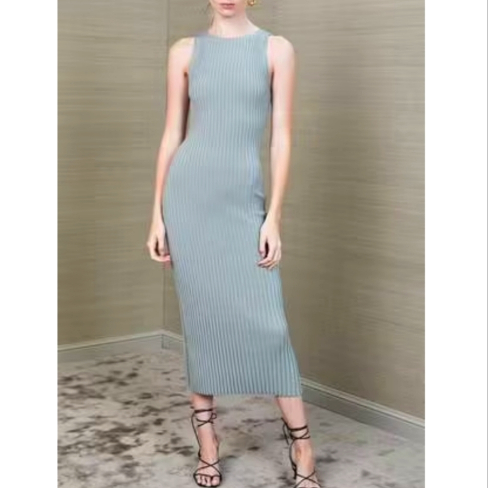 Abercrombie & Fitch Ribbed Racerback Dress